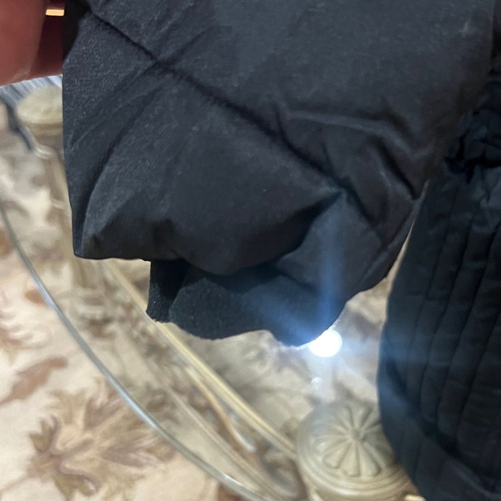 BRAND NEW Lands' End Girl’s Black Puffer Jacket with Hood - Picture 10 of 11